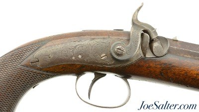 Large Bore London Percussion Traveling Pistol by Newman - Image 3 of 15