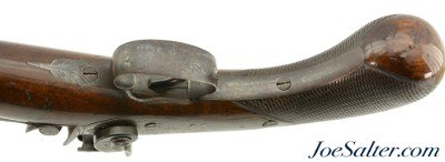 Large Bore London Percussion Traveling Pistol by Newman - Image 13 of 15