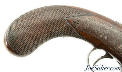 Large Bore London Percussion Traveling Pistol by Newman - Image 2 of 15