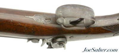 Large Bore London Percussion Traveling Pistol by Newman - Image 14 of 15