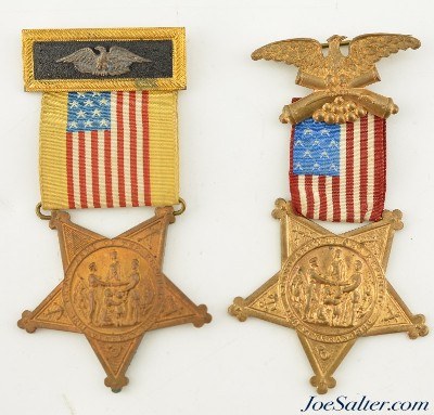 Grand Army of the Republic (GAR) Medals Souvenir Badges Civil War - Image 10 of 13
