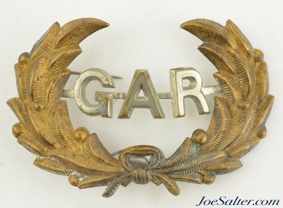 Grand Army of the Republic (GAR) Medals Souvenir Badges Civil War - Image 12 of 13
