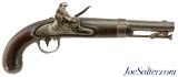 Original Flintlock US Model 1836 Pistol by Asa Waters 1843 dated - Image 1 of 15
