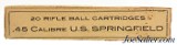 Scarce 1890's Tinned 45-70 Frankford Arsenal Ammo Collection Different Head Stamps 20 Rds - 1 of 10