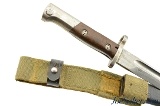 Mauser 98k Rifle Bayonet Re-Build/Scabbard/Frog - Image 1 of 11