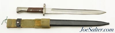 Mauser 98k Rifle Bayonet Re-Build/Scabbard/Frog - Image 2 of 11