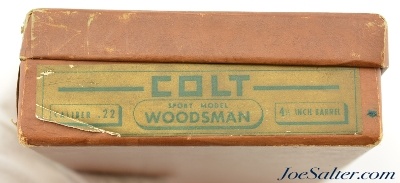 Excellent Boxed Colt Woodsman 2nd Series Sport Model 22 LR 1951 - Image 14 of 14