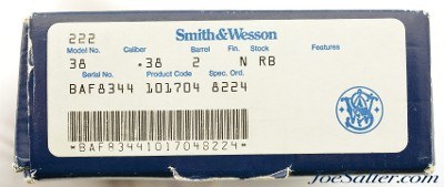 Scarce Nickel Smith & Wesson Model 38 Bodyguard Airweight Shrouded Hammer 38 Spl - Image 13 of 13