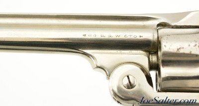 Long Barrel Smith & Wesson Safety Hammerless Double Action Factory Restored - Image 9 of 15