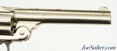 Long Barrel Smith & Wesson Safety Hammerless Double Action Factory Restored - Image 5 of 15