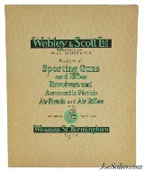 1937 Webley & Scott Ltd Sporting Guns and Rifles Catalog - 1 of 8