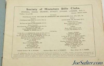 1923 Society of Miniature Rifle Clubs "Guide & Catalogue" - Image 3 of 14