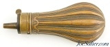 Antique Fluted Pistol Powder Flask - Image 2 of 5