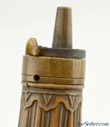 Antique Fluted Pistol Powder Flask - Image 4 of 5