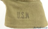 WWII US Navy Deck Hat NXsx 65902 Sz. 7 ¼ - Image 6 of 6