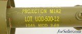 US M1A2 Grenade Adapter with Mk II Training Grenade 1945 - 2 of 7