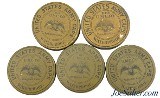 United States Army Caps U.M.C CO. 5 Tins - 1 of 2