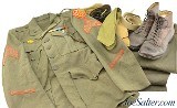 WWII Fleet Marine Forces-Pacific (FMF-PAC) Marine Corp Uniform Set USMC - 1 of 15
