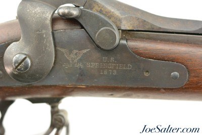 US Model 1873-1884 Trapdoor Rifle by Springfield Armory Mixed Parts Gun - Image 6 of 15
