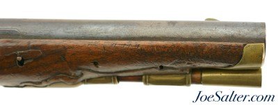 Pair of 18th Century Double Barrel Howdah Pistols Converted to Percussion Pre-Rev War - Image 5 of 15