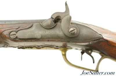 Pair of 18th Century Double Barrel Howdah Pistols Converted to Percussion Pre-Rev War - Image 7 of 15