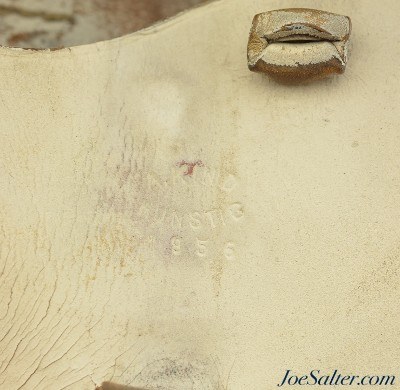 Post-WWII White Belgium Hi-Power Holster 1956 - Image 5 of 5