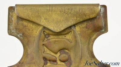 Model 1881 Anson Mills Cartridge Belt Plate w/ Rhode Island Buckle - Image 4 of 5