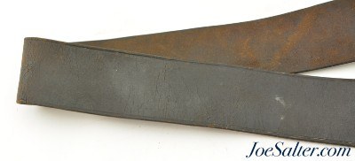 Civil War US Model 1864 Cartridge Box by S.H. Young & Co. with Post-War Strap - Image 4 of 10
