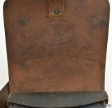 Civil War US Model 1864 Cartridge Box by S.H. Young & Co. with Post-War Strap - Image 8 of 10
