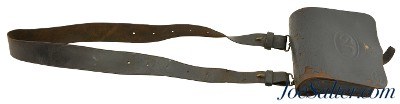 Civil War US Model 1864 Cartridge Box by S.H. Young & Co. with Post-War Strap - Image 1 of 10