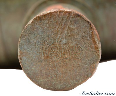 British Bronze Barreled 6-Pounder Cannon Field Gun Cast at Woolwich in 1859 - Image 13 of 15