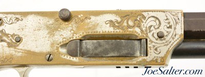 Special High Grade Engraved Robinson Model 1872 Repeating Rifle by Adirondack Firearms Co. - Image 5 of 15