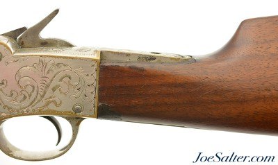 Special High Grade Engraved Robinson Model 1872 Repeating Rifle by Adirondack Firearms Co. - Image 12 of 15