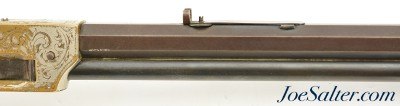 Special High Grade Engraved Robinson Model 1872 Repeating Rifle by Adirondack Firearms Co. - Image 7 of 15