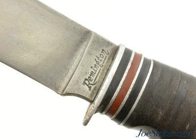 Vintage 1930's Remington PAL RH 51 Boy Scout Fixed Blade Knife & Leather Sheath - Image 6 of 9