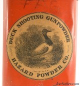 Duck Shooting Gunpowder 1 lb Tin Hazard Powder Co. - Image 2 of 5