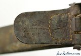 WWI and WWII German "GOTT MITT UNS" Belts w/ Buckle and Strap - Image 3 of 9