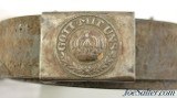 WWI and WWII German "GOTT MITT UNS" Belts w/ Buckle and Strap - Image 2 of 9