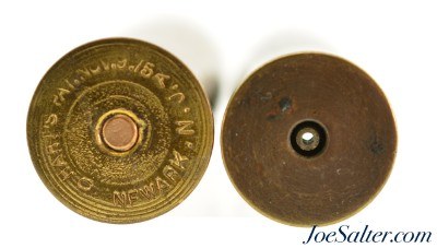 Scarce Hart's Pat. Reloadable Brass Shotgun Shells 10 & 12 GA Patent 1875 - Image 2 of 2