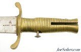 RMA Marked British Pattern 1837 Brunswick Rifle Bayonet by Enfield - Image 4 of 12