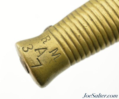 RMA Marked British Pattern 1837 Brunswick Rifle Bayonet by Enfield - Image 8 of 12