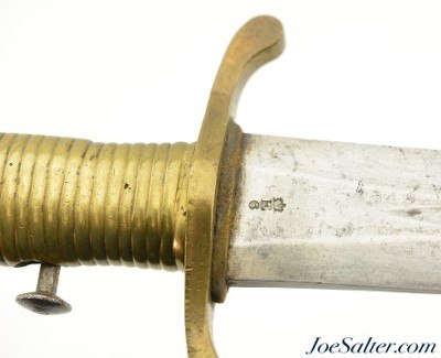 RMA Marked British Pattern 1837 Brunswick Rifle Bayonet by Enfield - Image 9 of 12