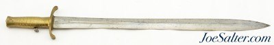RMA Marked British Pattern 1837 Brunswick Rifle Bayonet by Enfield - Image 3 of 12