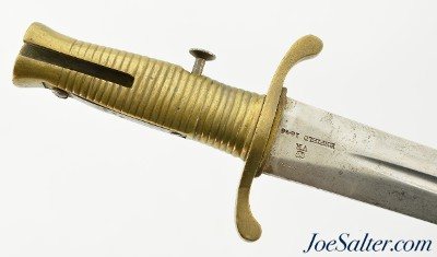 RMA Marked British Pattern 1837 Brunswick Rifle Bayonet by Enfield - Image 2 of 12