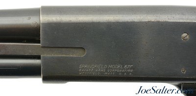 Springfield Model 67F Savage Arms Pump Action 20 Gauge Shotgun - Image 10 of 15