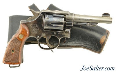 WW2 S&W .38 British Service Revolver with Rare South African Markings - Image 1 of 15