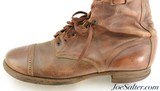 Original WWII US Army Triple Buckle Cavalry Boots Size 10 ½ - Image 5 of 8