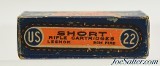 Sealed! Uncataloged 1920's US Cartridge Company 22 Short Lowell Mass Ammo - 4 of 6