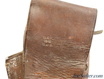US M1892 WWI Revolver Holster 1918 - Image 2 of 5