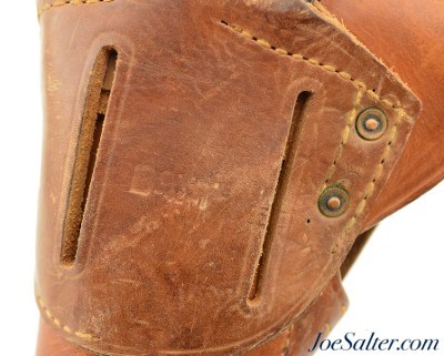 U.S. WW2 M1916 .45 Colt 1911 Boyt Holster Dated 1942 - Image 3 of 4